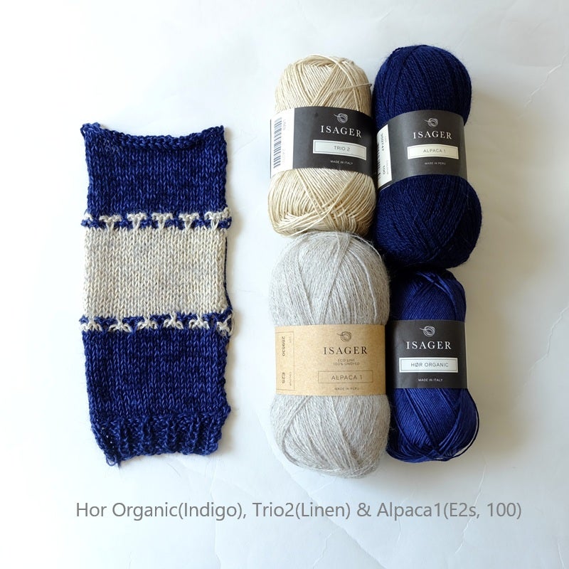 ISAGER YARN Whale KIT (日本語パターン付き） | ハンドニット バ・ム・セ